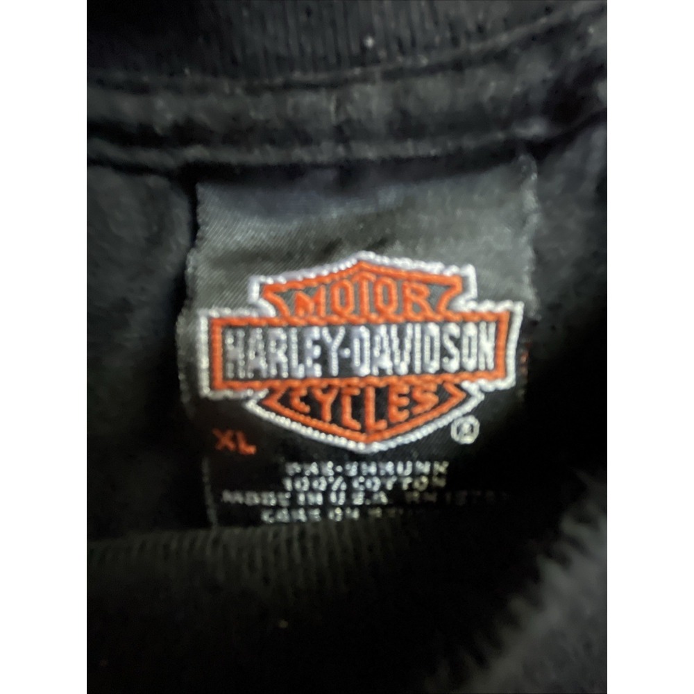 Vintage 2001 Harley Davidson "Luve To Ride" Sioux‎ Falls SD 2-sided T-Shirt XL - Picture 5 of 8